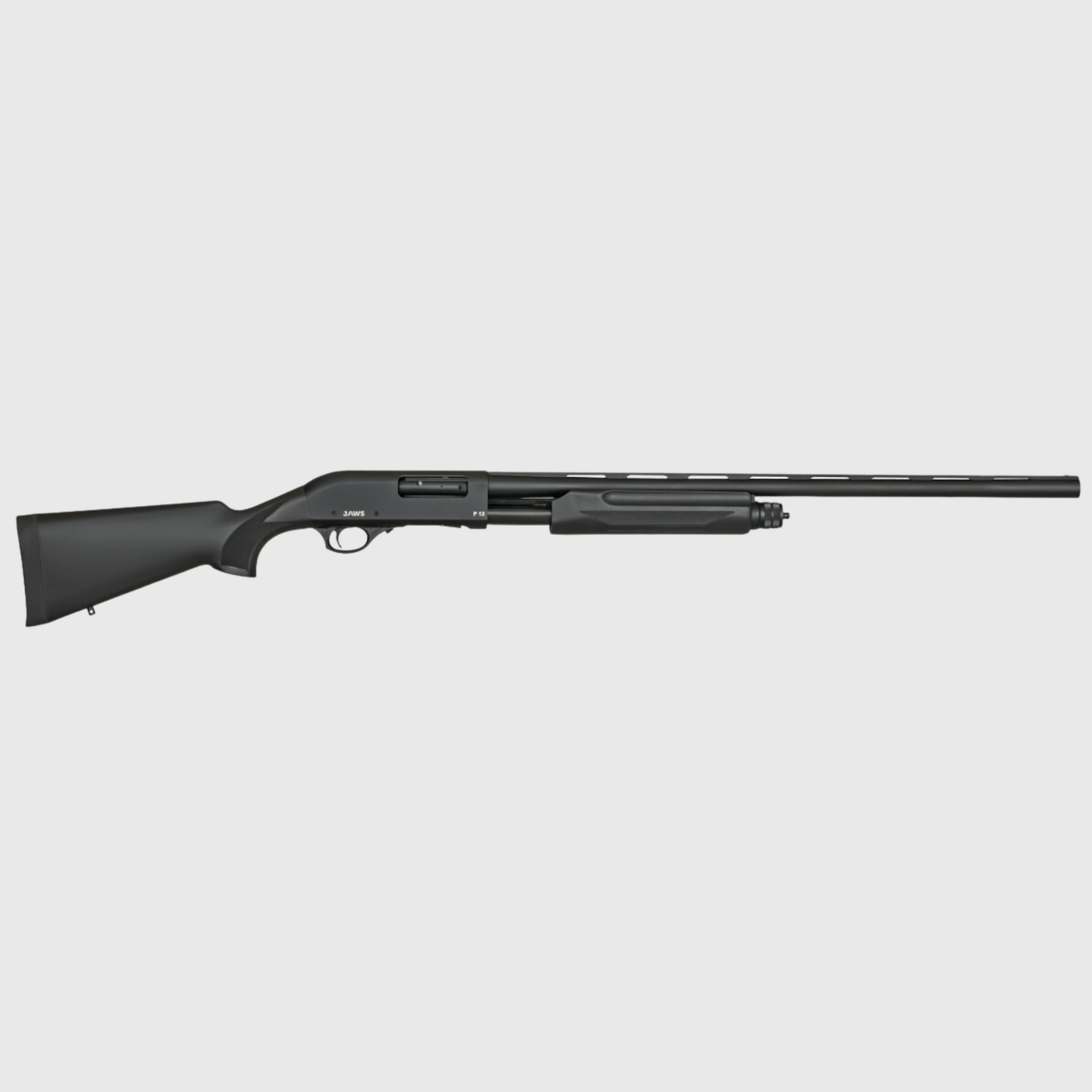 Saricam PA-12, Pump Action, Walnut, 28 in barrel 48 in overall.